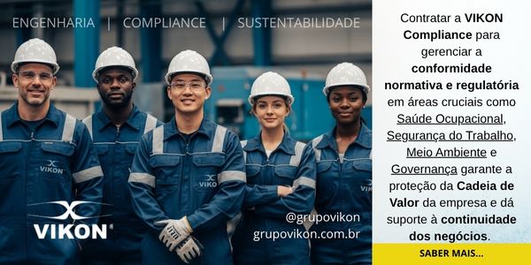 VIKON COMPLIANCE ASSESSORIA CONSULTORIA CONFORMIDADE ADEQUAÇÃO NRS LGPD ESG GRC SST